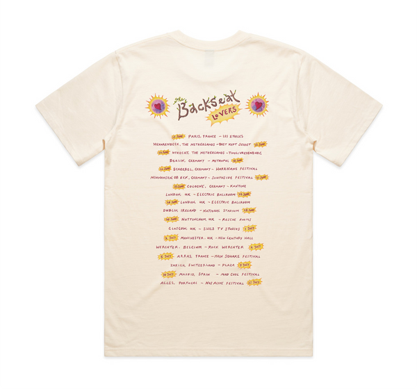 The Backseat Lovers EU Tour 2025 T-Shirt