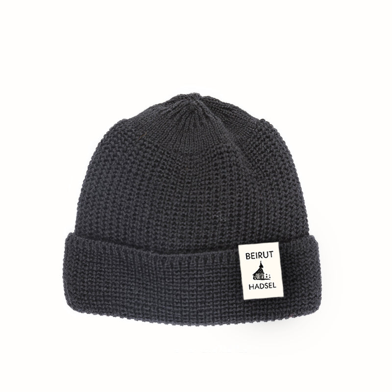 Hadsel Charcoal Beanie