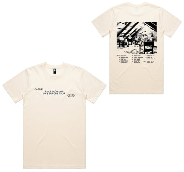 Caamp EU/UK Tour 2025 T-Shirt