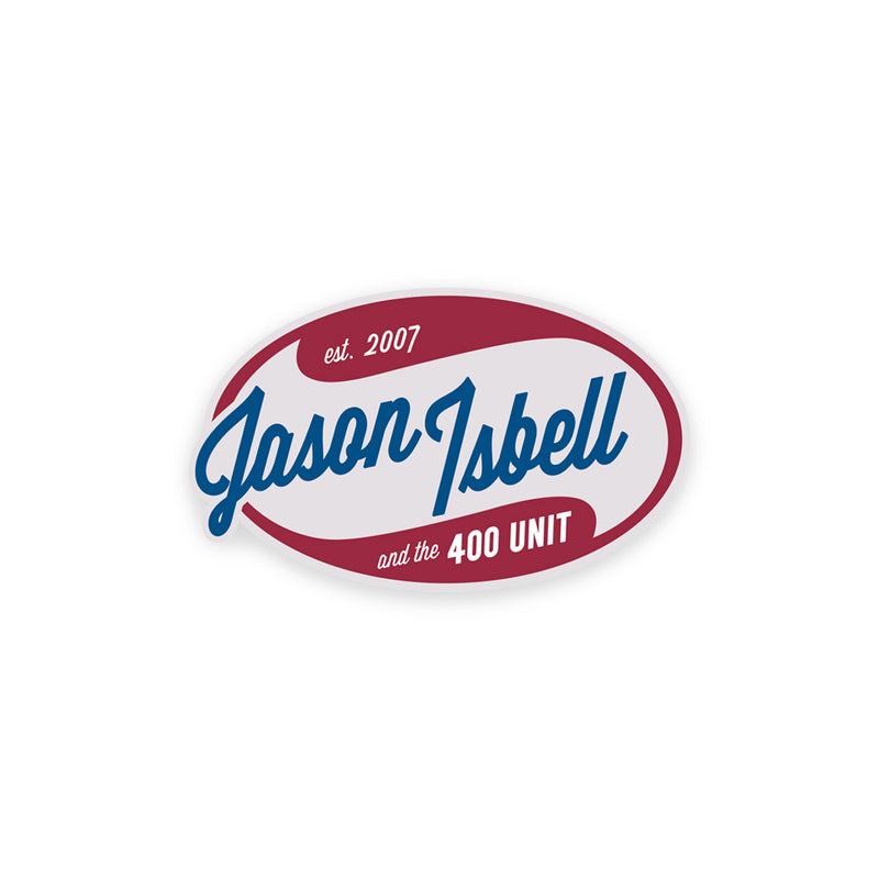 Jason Isbell Oval Logo Patch