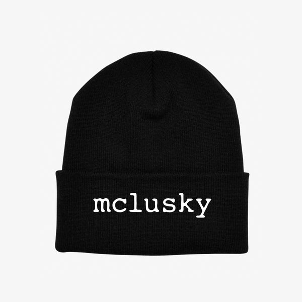 Mclusky Logo Beanie - Black