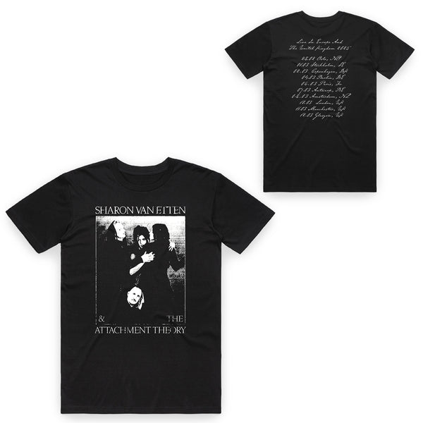 Sharon Van Etten & The Attachment Theory Black Tour T-Shirt