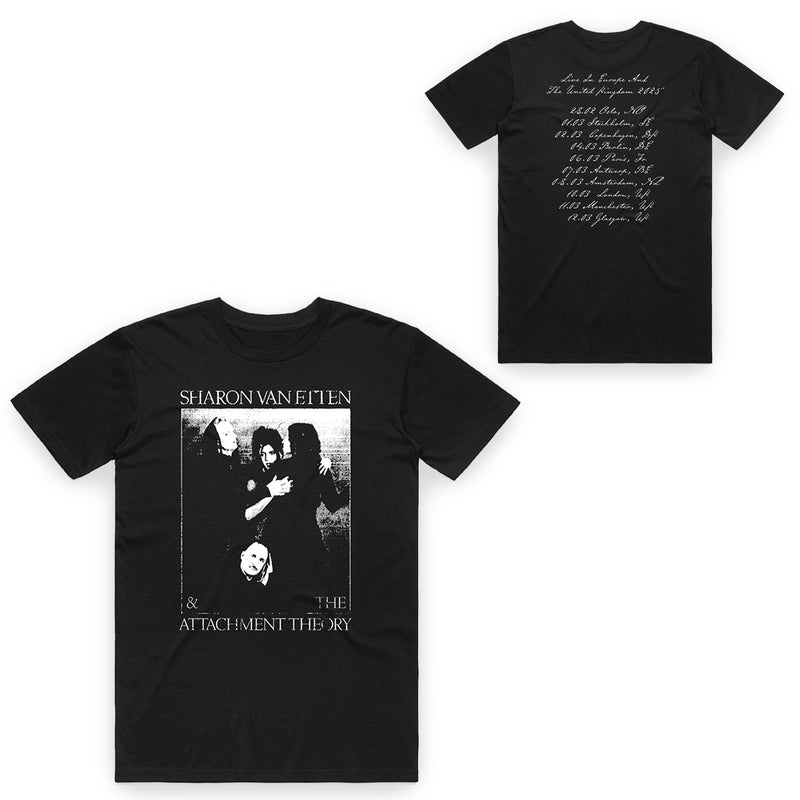 Sharon Van Etten & The Attachment Theory Black Tour T-Shirt