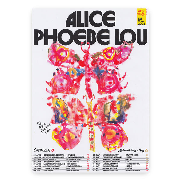 Alice Phoebe Lou European Tour Poster 2025