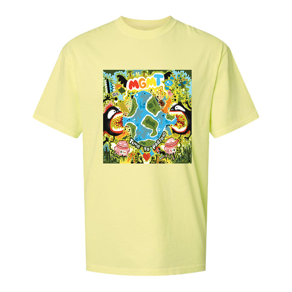 (PRE-ORDER) Time To Pretend EP - Webstore Exclusive Green Vinyl + T-Shirt Bundle