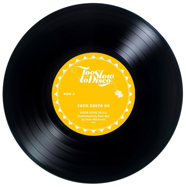 TSTD EDITS 03 - DAVE MATHMOS (black vinyl 10“ repress)