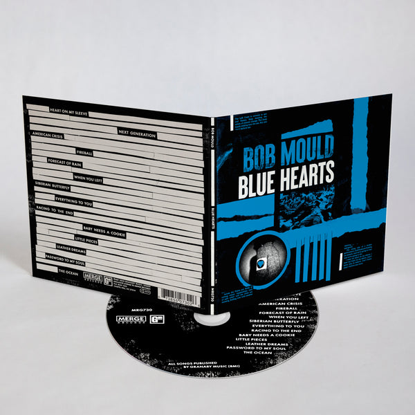 Bob Mould (PRE-ORDER) Blue Hearts CD CD- Bingo Merch Official Merchandise Shop Official