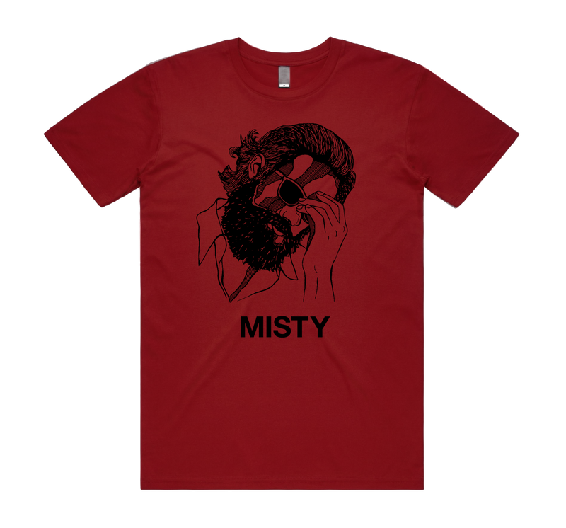 Father John Misty GFC Misty Face T-Shirt- Bingo Merch Official Merchandise Shop Official
