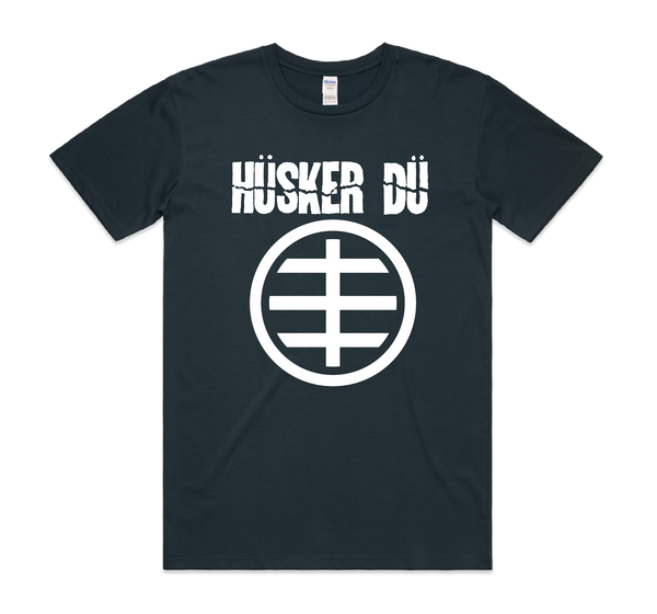 Hüsker Dü Circle Logo T-Shirt- Bingo Merch Official Merchandise Shop Official