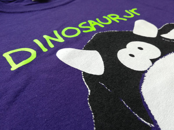 Dinosaur Jr. Cow - Girls T-Shirt- Bingo Merch Official Merchandise Shop Official