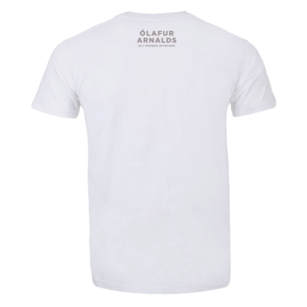 Ólafur Arnalds All Strings Attached White T-shirt T-shirt- Bingo Merch Official Merchandise Shop Official