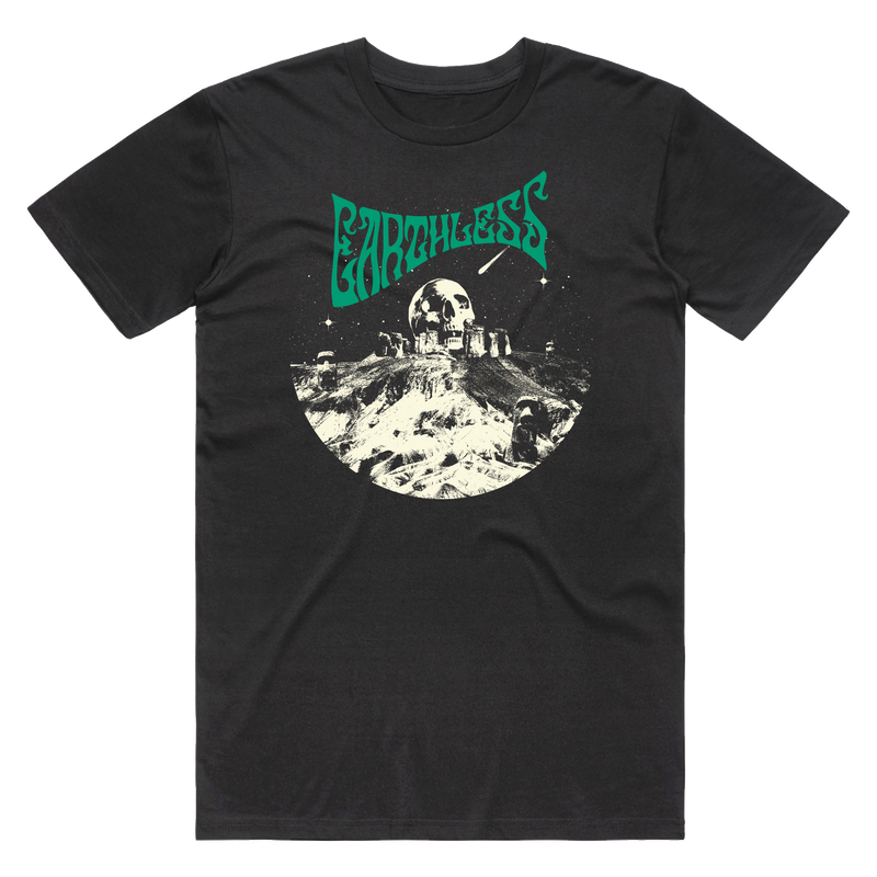 Earthless Skullhenge Tshirt- Bingo Merch Official Merchandise Shop Official