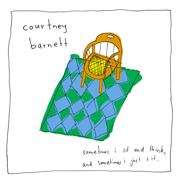 Courtney Barnett Sometimes I Sit And Think And Sometimes I Just Sit LP LP- Bingo Merch Official Merchandise Shop Official