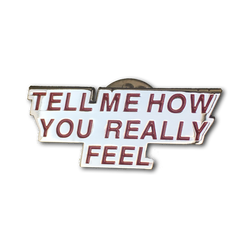 Courtney Barnett Tell Me How You Really Feel - metal pin Pin Badge- Bingo Merch Official Merchandise Shop Official