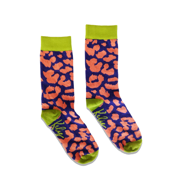 Kelis Leopard Socks